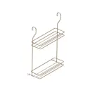 Настенный держатель для кухонных принадлежностей Lemax 12x30x22 см Металл цвет бронза