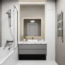 Зеркало со встроенной подсветкой One mirror 9080сст 80x90 см