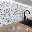 Стеновая панель Фартукофф Жемчуг 400x60x0.15 см ПВХ цвет разноцветный