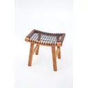 Табурет Dom 46x35x44см цвет орех