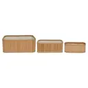 Корзина Natural house 15x10x25 см бамбук цвет бежевый