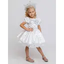 Детский костюм Пуговка Снежинка София р. 110 см