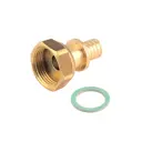 Переходник Sanext 3/4"x20 мм ВР латунь 4321