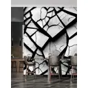 Фотообои флизелиновые Homepick oboi_print200X270 200x270 см cracks/111843/