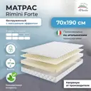 Матрас All'perrino Rimini Forte Rim17/70/190Frt 70x190x17 см беспружинный детский