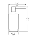 Дозатор для жидкого мыла Grohe 41218KF0 цвет бесцветный/прозрачный