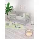 Кровать Solarius Детская орто 90x101x170 см Сосна цвет платиновый