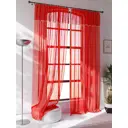 Тюль Helga Базовая коллекция HH207219 на шторной ленте 250x200 см цвет красный