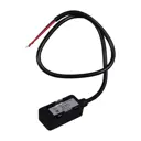 Коннектор питания Reluce Rl 06204 power end connector bk прямой для трекового шинопровода встраиваемый однофазный цвет черный