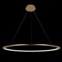 Светильник подвесной светодиодный Loft It Ring 10014xl 7.8 м² теплый белый (желтый) свет цвет золото