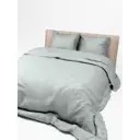 Комплект постельного белья Лидер дом Серый однотон поплин 2-спальный наволочки 70 x 70- 2 шт цвет серый/серебристый