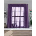 Тюль Helga Базовая коллекция HH124225 на шторной ленте 160x300 см цвет фиолетовый