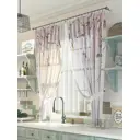 Тюль Helga Базовая коллекция HH976045 на шторной ленте 180x150 см цвет розовый