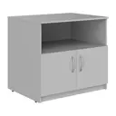 Тумба под телевизор Skyland Sk-01233891 77x71x60 см ЛДСП цвет серый