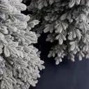 Ель новогодняя искусственная Max christmas Королева Тянь Шаня заснеженная литая 210 см