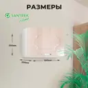 Навесной шкаф хлебница Santrek 50x35x30 см МДФ цвет белый дуб