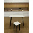 Кухонный стол Diko Loft Delight Dining 140х70х75 см цвет дуб белый крафт