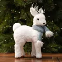 Декоративная фигура Олень 11x21 см новогодний