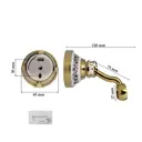 Держатель для лейки POTATO P008-4 настенный цвет золото