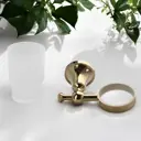 Стакан для зубных щеток DIADONNA D8006J нержавеющая сталь цвет золото