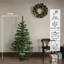 Ель новогодняя искусственная 120 см