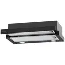 Встраиваемая вытяжка Krona Kamilla T 600 Black 2 мотора 59.7 см цвет черный