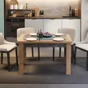 Кухонный стол Трия Хьюстон 120-230x75x80 см ЛДСП цвет дуб вотан/серый