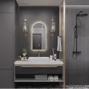 Зеркало для ванной ALIAS Метида me12060201 подогрев 60x120 LED-подсветкой сенсорный