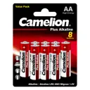 Батарейка Camelion Plus Alkaline LR6-BP5+3 алкалиновая LR6 AA 8 шт.
