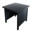 Стол Solarius Классика 80x75x80 см Массив сосны цвет антрацит