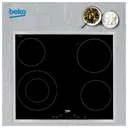 Электрическая варочная панель Beko HIC 64402 X 58 см 4 конфорки цвет черный