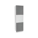 Колонна для духового шкафа Азазель 60x213.20x57.40 см фасад бетон ЛДСП каркас белый ЛДСП Kameol УТ000568321