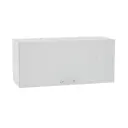 Навесной шкаф Василиса 80x35.80x31.80 см газовка фасад светло-серый МДФ каркас белый ЛДСП Kameol