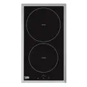 Электрическая варочная панель Beko HDMI 32400 DTX 28.8 см 2 конфорки цвет черный