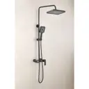 Душевая стойка Belz B24678-7 черный 00332703 3 режимная цвет черный матовый