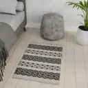 Коврик Inspire декоративный хлопок TACUTU 60x90 см цвет черно-белый