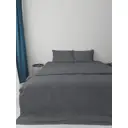 Простыня Ilma 17 160x200 см перкаль на резинке цвет графит