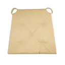 Подушка для стула Linen Way 40/35x40 см цвет бежевый