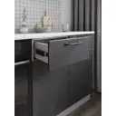 Мебель для кухни Дсв мебель Лофт 30000000095 200x151.6x43 см ЛДСП цвет бетон графит