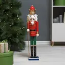 Декоративная фигура Щелкунчик деревянный 80x20 см