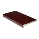Подоконник ПВХ Crystallit 1000x350x20мм махагон матовый