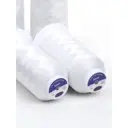 Нитки MAXag basic текстурированные некрученые 150D/1 цвет 606 экрю 5000 м, 4шт