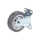 Колесо неповоротное Brante 100 мм серая резина (33100F) 2 шт