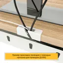 Письменный стол ПС-26609.70x140:CC.25/04-03 Zamm Формат (Тип 3) 140x75x70 см Металл цвет бежевый