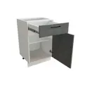 Напольный шкаф Сурская Мебель ММК-00002440 50x81.60x50 см цвет бетон