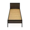 Кровать Solarius Komp100loft-ven-black-full 105 x 89 x 206 см сосна цвет черный