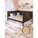 Кровать Solarius Tahta-spin160-180ven 170 x 101 x 190 см сосна цвет коричневый