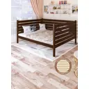 Кровать Solarius Tahta-spin160-170temd-orto 170 x 101 x 180 см сосна цвет коричневый