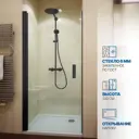 Душевая дверь распашная GuteWetter 2954329964 50см