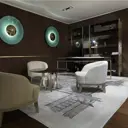 Настенный светильник Imperiumloft Alesta d40 209032-23 цвет голубой